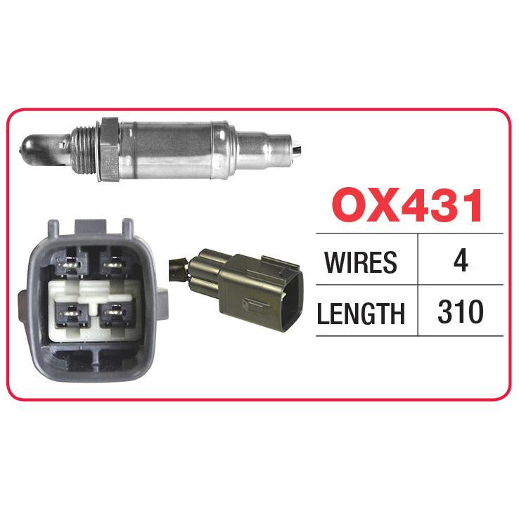 Goss Oxygen Sensor - 4 Wire - Lexus, Toyota - OX431