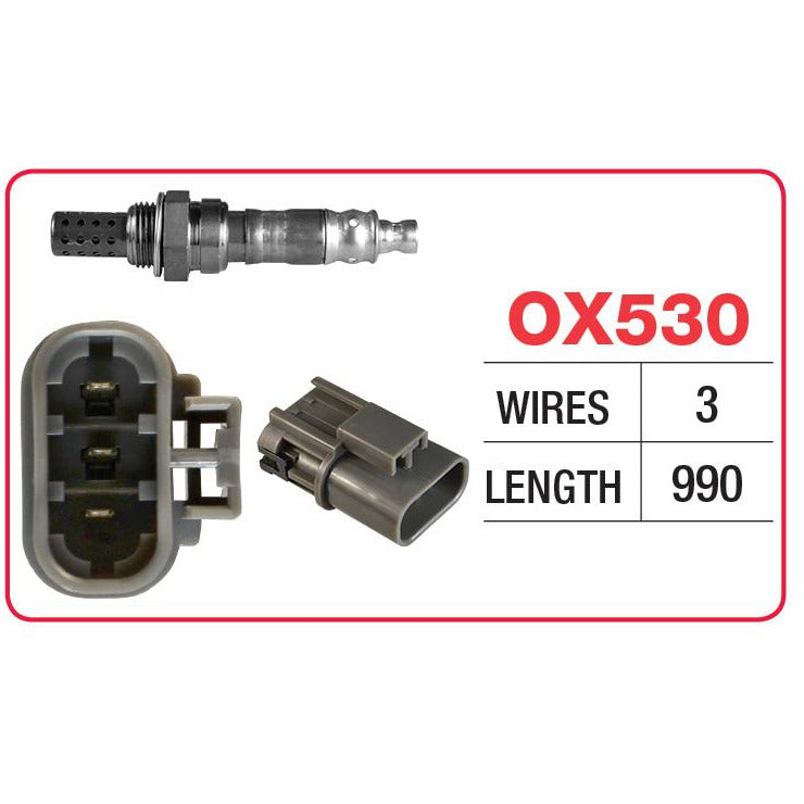 Goss Oxygen Sensor - 3 Wire - Nissan - OX530