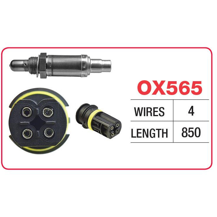 Goss Oxygen Sensor - 4 Wire - BMW, Mercedes Benz - OX565