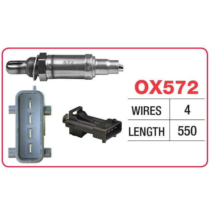 Goss Oxygen Sensor - 4 Wire - Porsche - OX572