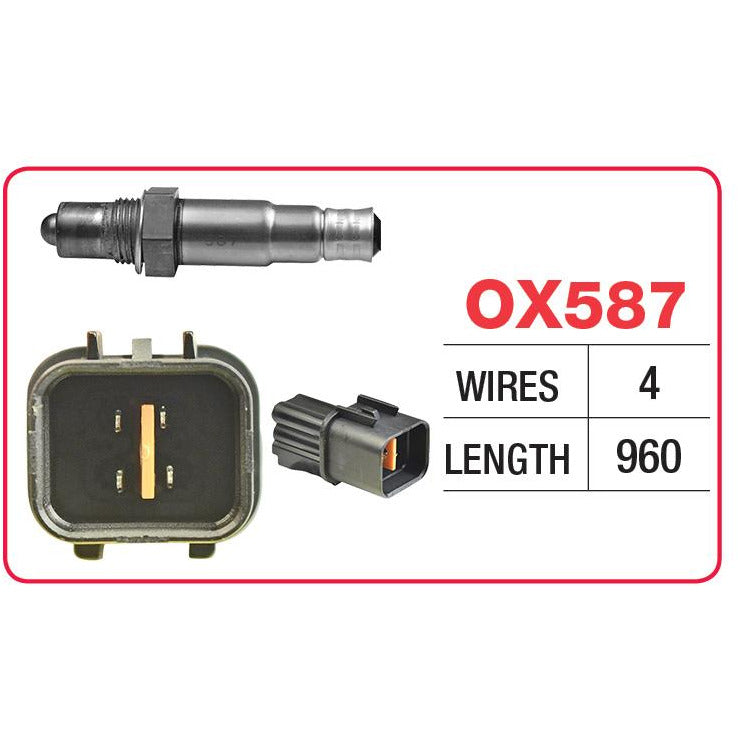 Goss Oxygen Sensor - 4 Wire - Mitsubishi - OX587